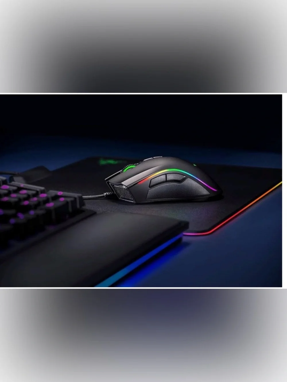 Razer Mamba Elite Wired Gaming Mouse with RGB Lighting & Programmable Buttons